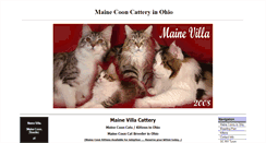 Desktop Screenshot of mainevilla.com