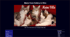 Desktop Screenshot of mainecoonsohio2.mainevilla.com